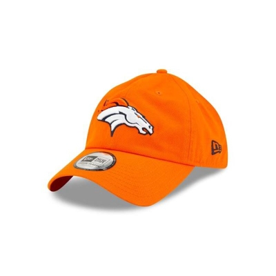 Orange Denver Broncos Hat - New Era NFL Casual Classic Adjustable Caps USA6178290